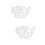 2St Witte Simulation Baard Krullend Vol Santa Claus 7