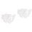 2St Witte Simulation Baard Krullend Vol Santa Claus 4