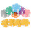 28Pcs Poker Chips Round Colored Game Counting Supplies 11
