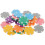 28Pcs Poker Chips Round Colored Game Counting Supplies 10