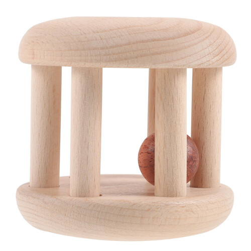 1Pc Wooden Rolling Educational (Random Style) 2