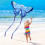 Kite Colorato Con Code Lunghe, Include 100M, Per Spiaggia 5