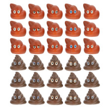 60 Stuks Poep Speelgoed Plastic Feestgrap Gooispeelgoed