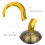 3 Piratenhaken Hand Plastic Accessoire Feest Decoratie 6