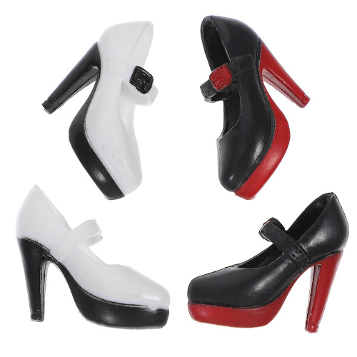 2 Pairs Hoge Voor Miniature Meisjespop 1