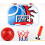 Set Pallacanestro Portatile Senza Foratura Con E Ganci 10