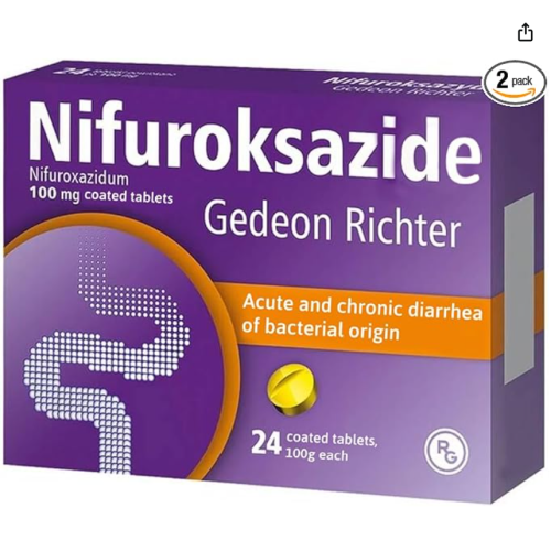 Nifuroksazyd 100mg 48 Tablets Diarrhea Biegunka 2
