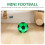6 Mini Pallone Da Calcio Gonfiabile Per 9