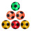 6 Mini Pallone Da Calcio Gonfiabile Per 10