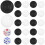 Set Pedine Da Backgammon Nero E Bianco In 9