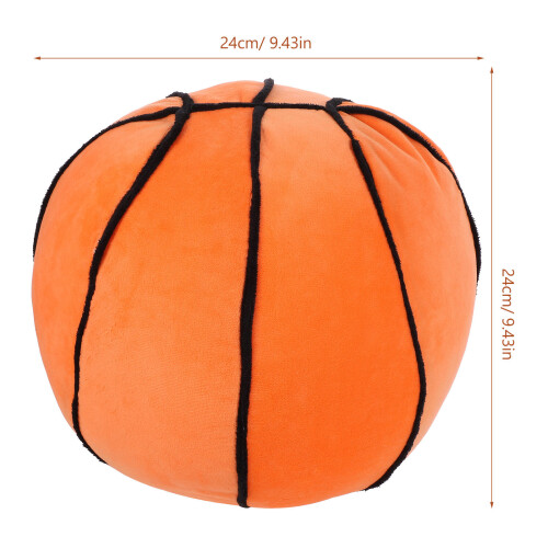Palla Peluche Simulazione Pallone Da Basket Imbottito 2
