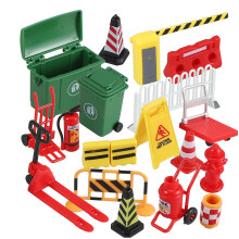 Set Layout Con Simulati E Avvertimento