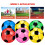 6 Mini Pallone Da Calcio Gonfiabile Per 2