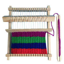 In Legno Fai Da Te Per Lana Bambini (Kaki)