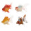 4 Mini Koi Artificiale Galleggianti Per 10