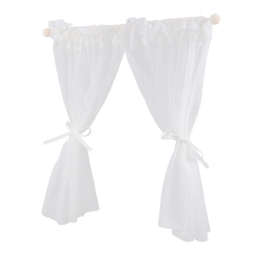 Dollhouse Curtain Decoration Mini Arredamento Accessorio