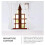 Dollhouse Curtain Decoration Mini Arredamento Accessorio 11