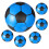 6 Palla Da Calcio Gonfiabile Per Allenamento Bambini 3