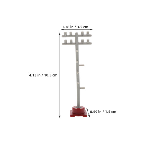 2 Set Modello Semaphoro: Tavolo Sabbia Stazione Ferroviaria 1