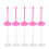 20 Per (10 Trasparenti + 10 Rosa) 5