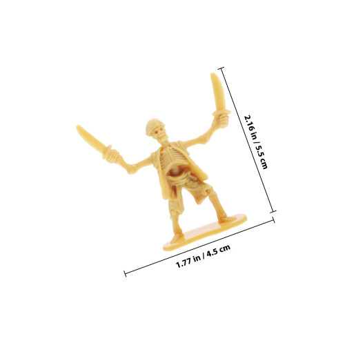 100 Unidades Soldado Pirata Miniaturas 1