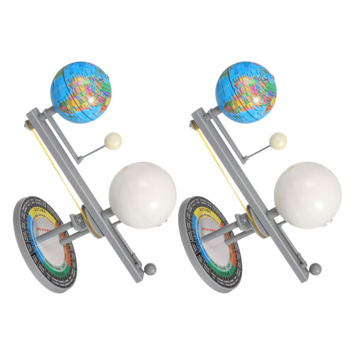 2 Stuks Zonnestelsel Modelbouwset Voor Kinderen