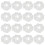 30 Stuks Pop Tutu Delicate Sinaasappop Jurk Compact Decor 6