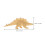 14Pcs De Dinossauros Decorativos De Simulação 3