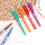 24 Pezzi Cancellabili Gel Colorati Per Studenti 11