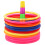 32Pcs 8Cm Anéis De Arremesso Plástico Multicoloridos Para Crianças 8