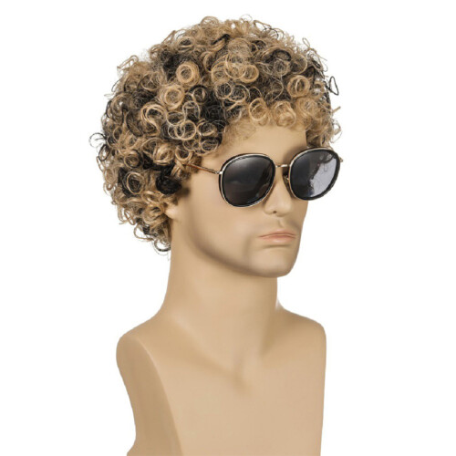 Wig Encaracolado Para Disco Bar 1