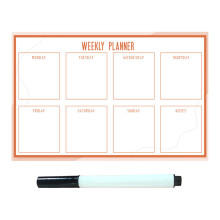 Quadro Autoadesivo Com Calendário Para Planejamento Casa
