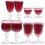 8 Unidades Mini Cálice Vinho Acessórios Casa 11