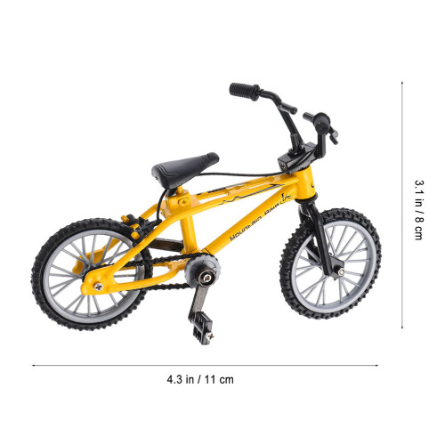4 Unidades Mini Bicicletas De Dupla Barra Para Dedos 1