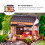 1 Conjunto Casa Estilo Chinês, Brinquedo Montagem Diy 7