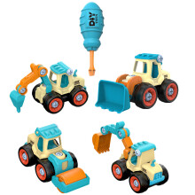 Conjunto De Brinquedo De Caminhão Crianças Desmontável Durável