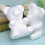 3Pcs De Urso Adorável Bolas Brancas Para Decoração Diy 8