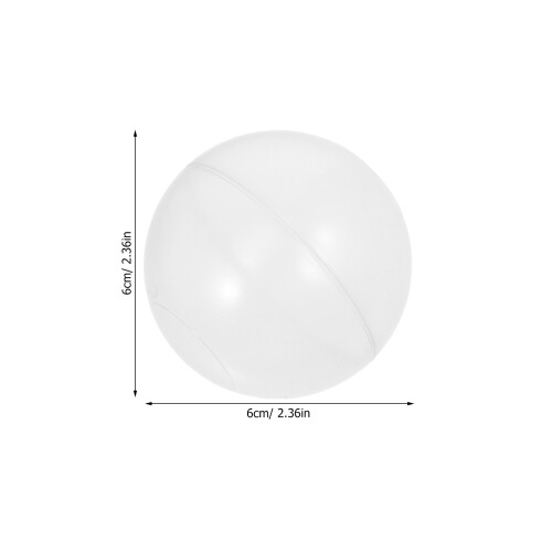 50 Unidades Bolas Para Piscina 6 Cm Plástico Resistente 2