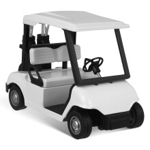 Golf Cart Toy Metal Decoração Escrivaninha Golfe