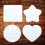 4 Unidades Kids Coloring Blank Puzzle -Cabeça Doodle Board 5