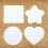 4 Unidades Kids Coloring Blank Puzzle -Cabeça Doodle Board 11