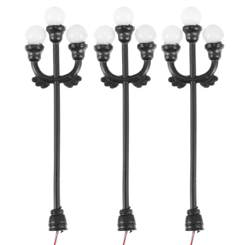3 Unidades Luminária De Para Rua E Parque 2