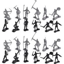 60Pcs Soldados Medievais De Para Crianças