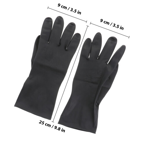 3 De Luvas Para Coloração S Preto 1