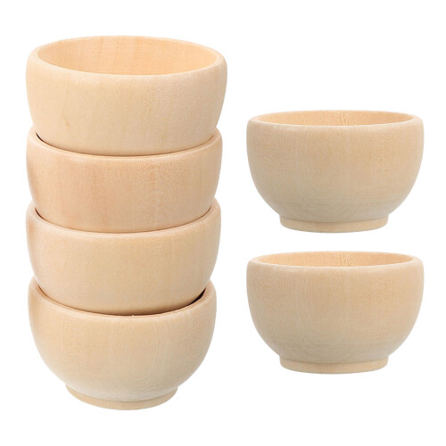 6Pcs Tigelas De Redondas 57Mm Para Temperos Sobremesas