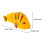 5 Stuks Plastic Wiggle Fish Speelgoed 3