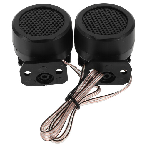 Um Par De Tweeters Redondos 500 W E Caminhão