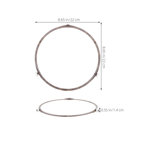 3Pcs Giratório Para Micro- Com Rodízios De 14Mm 1