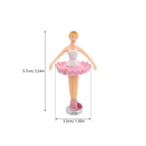 4 Unidades Bailarina Ballet Giratória Para 2
