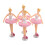 4 Unidades Bailarina Ballet Giratória Para 11